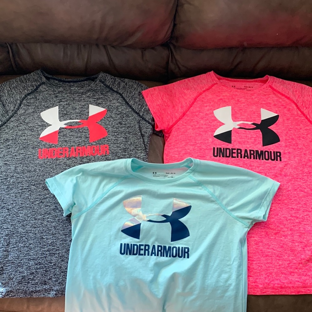 Under Armour Heat Gear Bundle, Size Youth-LG